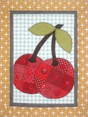 HNH25 Fruit In Patches - Cherries Paper Pattern