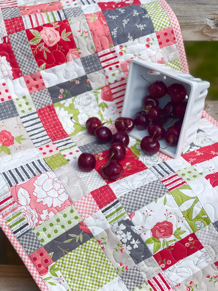 Scrappy Charm Quilt Kit - Beautiful Day by Corey Yoder for Moda -