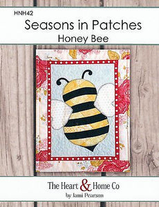 HNH42 Seasons In Patches - Honey Bee Paper Pattern