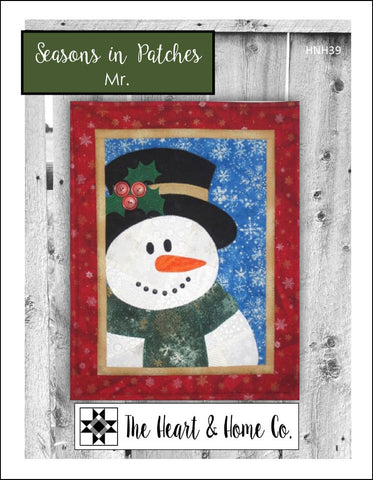 HNH39 Seasons In Patches Mr. Paper Pattern