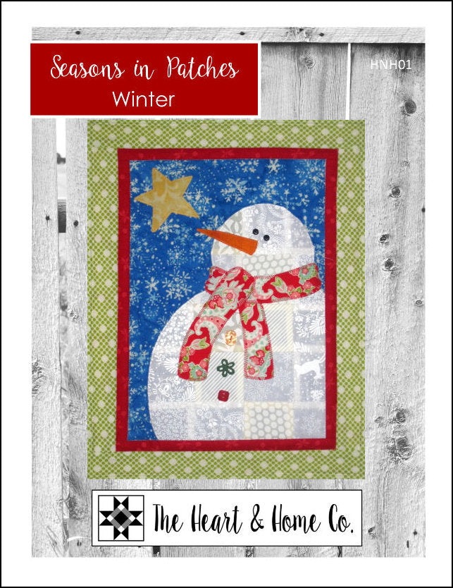 HNH01 Seasons in Patches Winter PDF Pattern