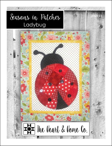 HNH31 Seasons in Patches - Ladybug Paper Pattern