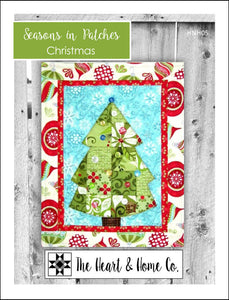 HNH05 Seasons In Patches  Christmas Paper Pattern