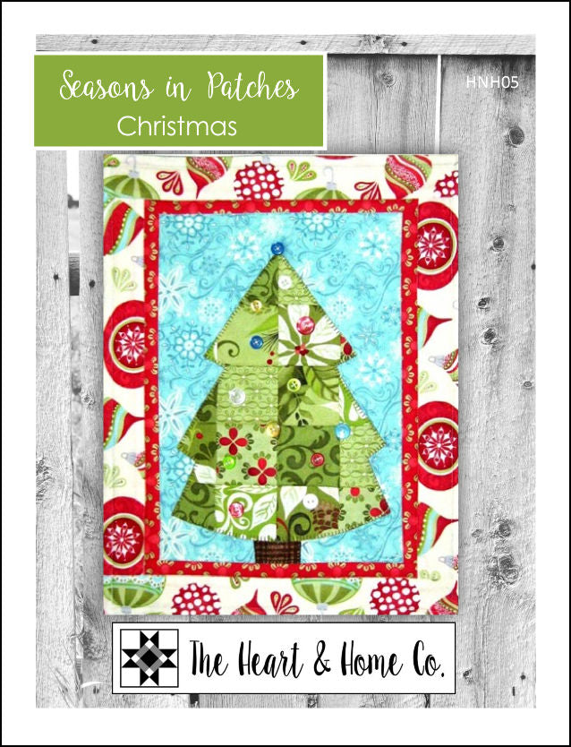 HNH05 Seasons In Patches  Christmas PDF Pattern