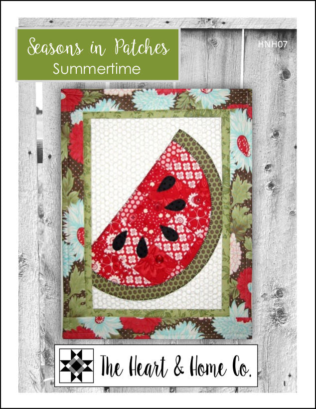 HNH07 Seasons In Patches Summertime PDF Pattern