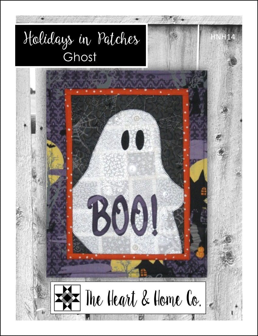 HNH14 Holidays In Patches Ghost PDF Pattern
