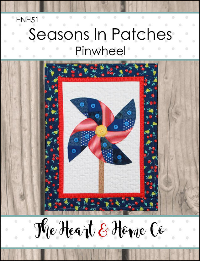 HNH51 Seasons in Patches Pinwheel Paper Pattern