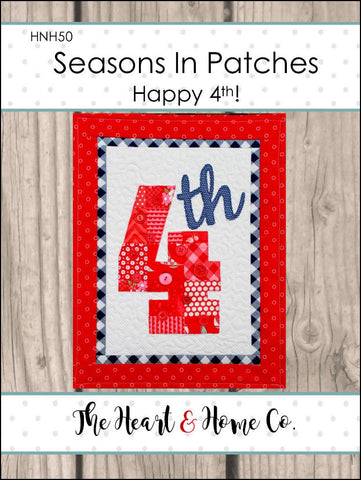 HNH50 Seasons in Patches Happy 4th! PDF Pattern