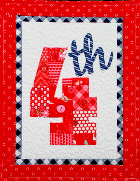 HNH50 Seasons in Patches Happy 4th! Paper Pattern